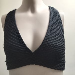 New black bra top with heart